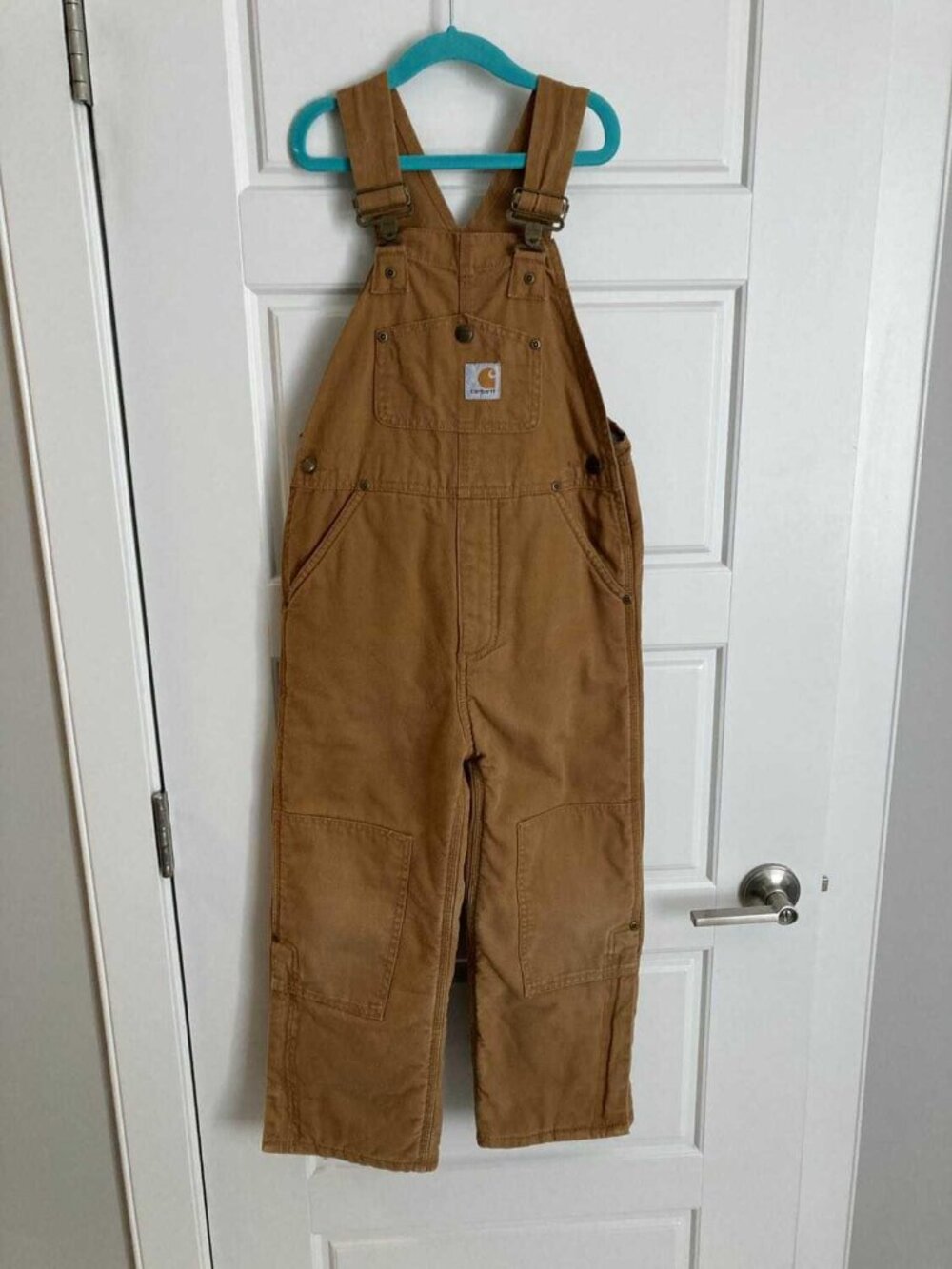 Kids Carhartt Lined Overalls size 6